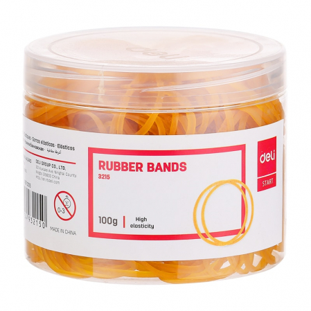 Papetărie / Birotică - Elastic Bani 100gr Deli