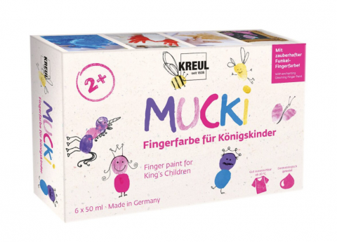 Finger paint Mucki Royal Children 50 ml 6cul/set KREUL [3]