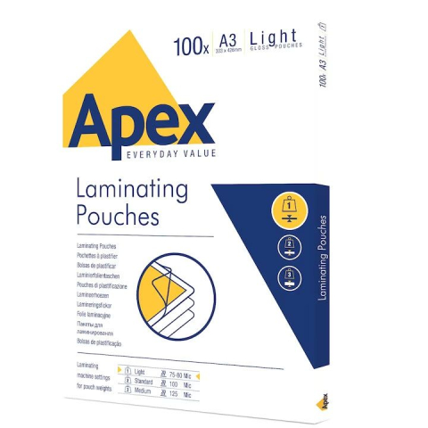 Folii Protecție - Folie A3 80 Microni 100/top Apex