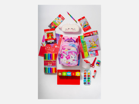 Ghiozdane / Genți - Ghiozdan echipat GH258 Gradinita  fete