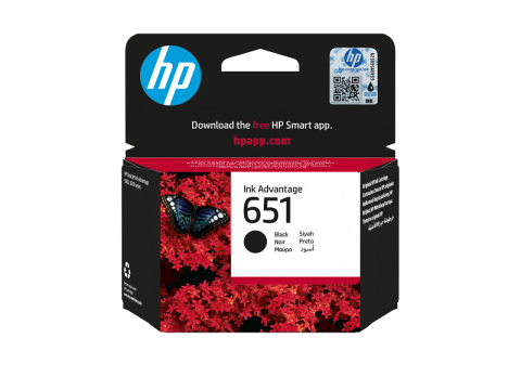 Flacoane Cerneală - HP C2P10AE Cartus cerneala negru ORIGINAL HP 651