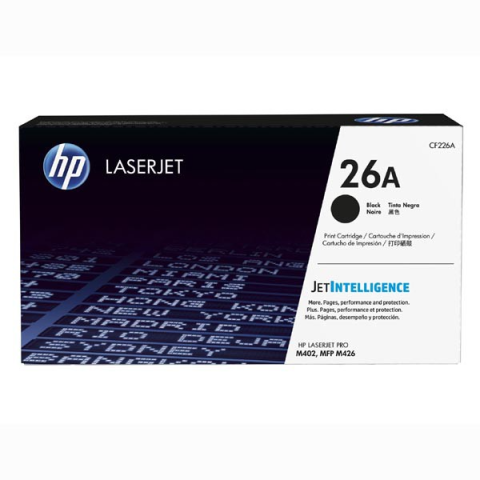 Cartușe - HP CF226A Cartus Toner negru ORIGINAL HP 26A Black