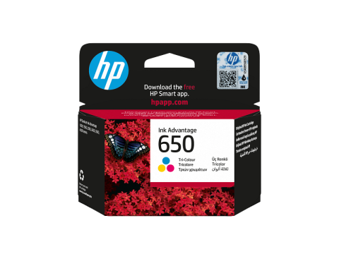 Flacoane Cerneală - HP CZ102AE Cartus cerneala color ORIGINAL HP 650