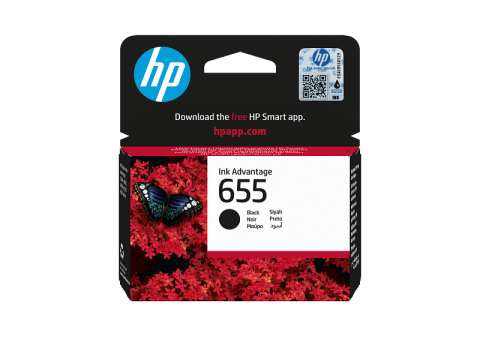 Flacoane Cerneală - HP CZ109AE Cartus cerneala negru ORIGINAL HP 655