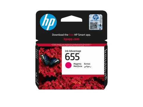 Flacoane Cerneală - HP CZ111AE Cartus cerneala magenta ORIGINAL HP 655