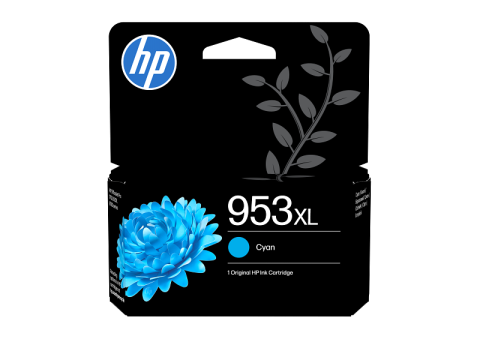 Flacoane Cerneală - HP F6U16AE Cartus cerneala cyan ORIGINAL HP 953XL C