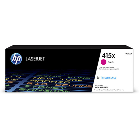 Cartușe - HP W2033X Cartus Toner magenta ORIGINAL HP 415X