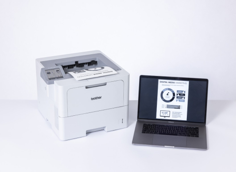 Brother Hl-L6410N, Imprimantă A4 profesională, laser mono [6]