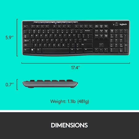 Kit Tastatura si Mouse Logitech Combo MK345 [4]