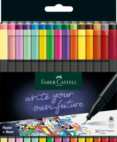LINER 0.4MM SET 30 GRIP FABER-CASTELL [2]