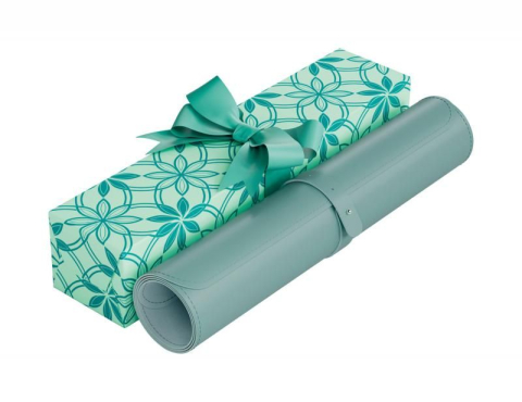 MAPA BIROU 80*40CM MATERIAL TEXTIL VERDE MENTA LEITZ [3]