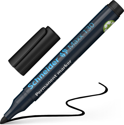 Instrumente de scris - Marker Permanent 1-3mm Negru Schneider