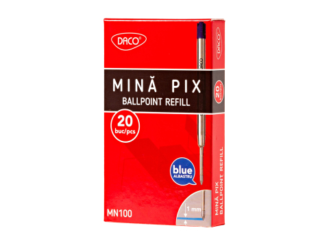 Papetărie / Birotică - Mina pix metalica tip Parker MN100 DACO