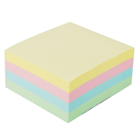 Notes Adeziv 76*76 mm 4 Culori Pastel 400File Deli [2]