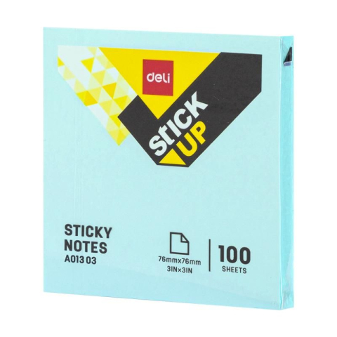 Notes Adeziv 76*76mm Div. Culori Pastel 100File Deli [2]
