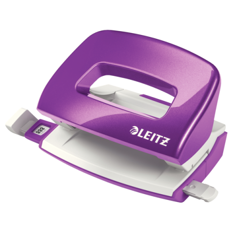 Papetărie / Birotică - Perforator 10COli Mov Metalizat Wow Leitz