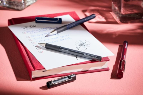 PIX CU GEL 1.0MM BEYOND ALBASTRU FABER-CASTELL [2]