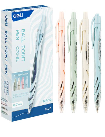 Pix Cu Mecanism 0.7mm Corp Pastel Q70 Albastru Deli [1]