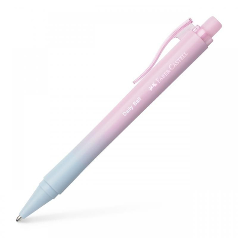 Papetărie / Birotică - PIX CU MECANISM ALBASTRU XB FLOW DAILY BLEU-ROZ FABER-CASTELL