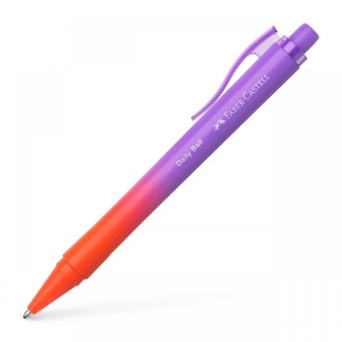 Papetărie / Birotică - PIX CU MECANISM ALBASTRU XB FLOW DAILY VIOLET-PORTOCALIU FABER-CASTELL