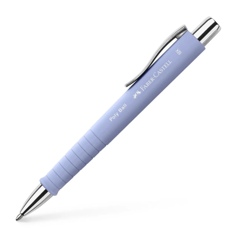 Papetărie / Birotică - PIX CU MECANISM SI GRIP LILA IRIS 2025 POLY BALL FABER-CASTELL