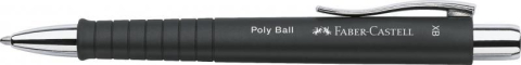 Papetărie / Birotică - PIX CU MECANISM SI GRIP NEGRU POLY BALL XB 2020 FABER-CASTELL