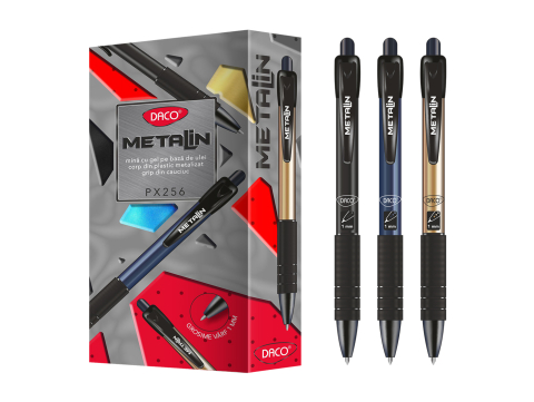 Papetărie / Birotică - Pix Metalin 1 mm DACO