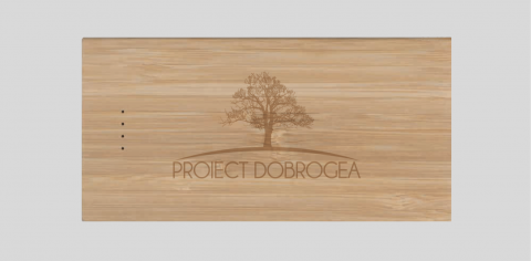 Susține Proiect Dobrogea - Powerbank Bambus