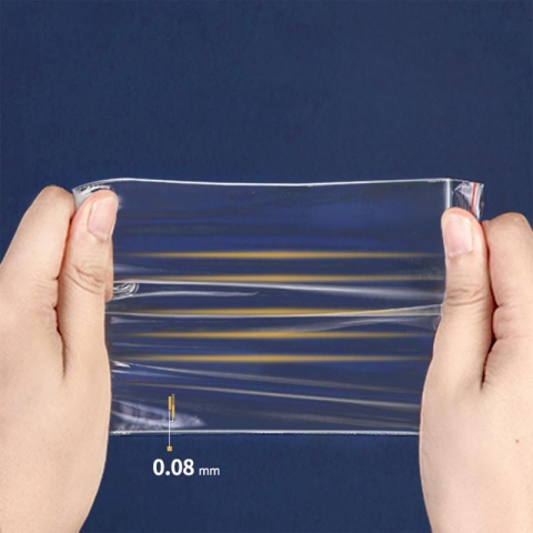 Pungi Cu Inchidere Zip 70*95mm 100/set Deli [2]