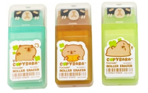 Papetărie / Birotică - RADIERA CREION CU ROLA DE CURATARE, CAPYBARA, TOCHAIN