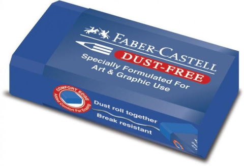 Papetărie / Birotică - RADIERA CREION DUST FREE ALBASTRA ART&GRAPHIC 24 FABER-CASTELL