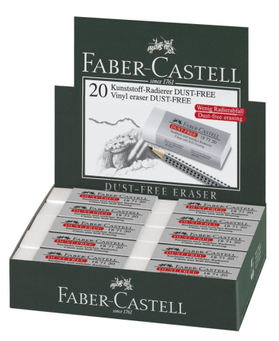 Radiera Creion Dust Free Gri Faber Castell [1]