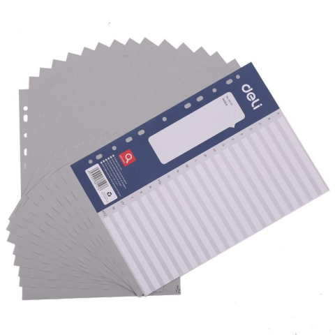 Separatoare Index Plastic A-z Deli [2]
