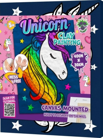 Articole Creative și Craft - Set de modelaj plastilina Splat Planet Unicorn