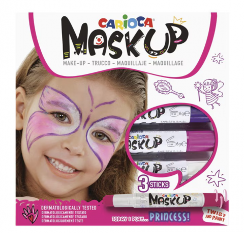Papetărie / Birotică - Carioci pictura pe fata Mask-Up Party 6/set Carioca