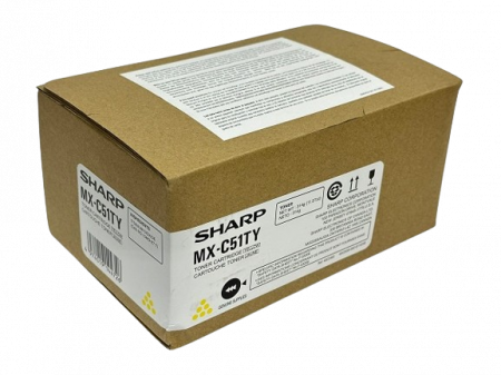 Copiatoare Sharp - Sharp MXC51TY, Toner yellow