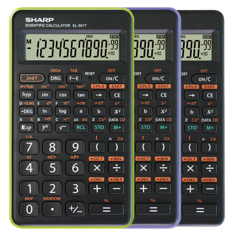 Papetărie / Birotică - Sharp Scientific calculator EL-501TB