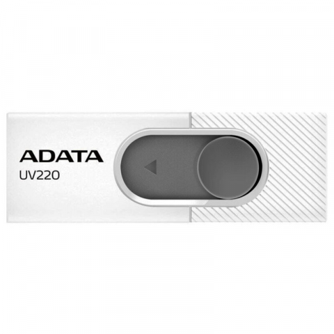 Stick Memorie Adata 64GB UV220 White & Grey [1]