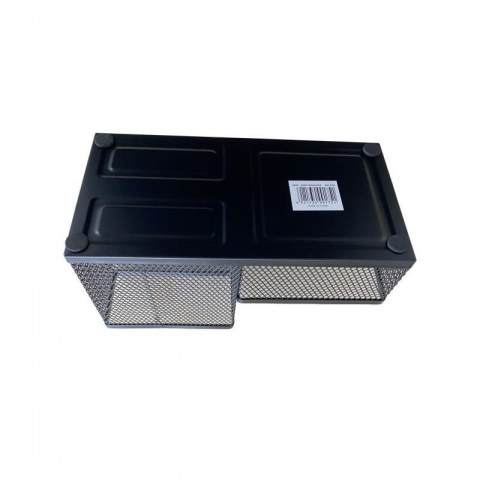 Suport Birou 3 CoMPartimente Deli Negru [3]