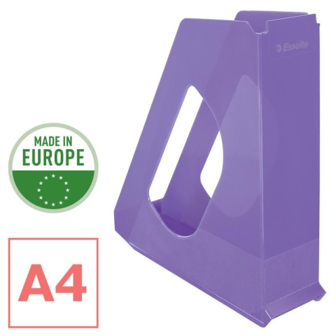 SUPORT DOCUMENTE PLASTIC LAVANDA RECICLABIL COLOUR'BREEZE ESSELTE [1]