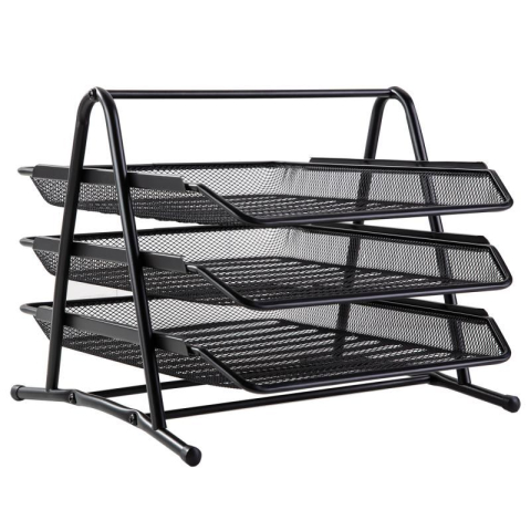 Papetărie / Birotică - Tavite Suprapozabile Mesh 3/set Deli