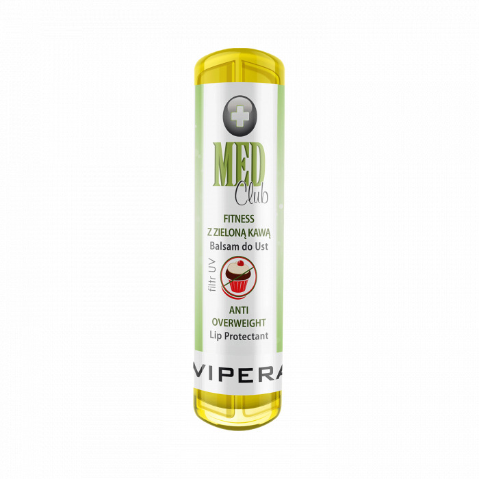 Balsam protector pentru buze Med Club Fitness cu cafea verde, 4 g [2]