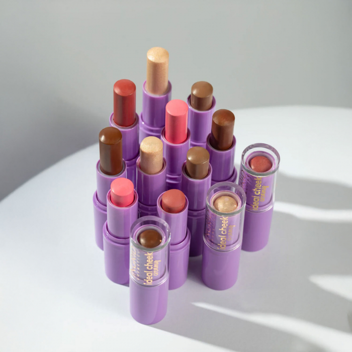 Blush cremos stick Ideal Cheek Ingrid Cosmetics, nuanta naturala, Perfect Blush, 5.2 g [6]