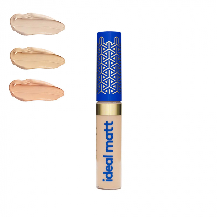 Corector Ideal Matt Ingrid Cosmetics, 01 Bej deschis, 8 ml [2]