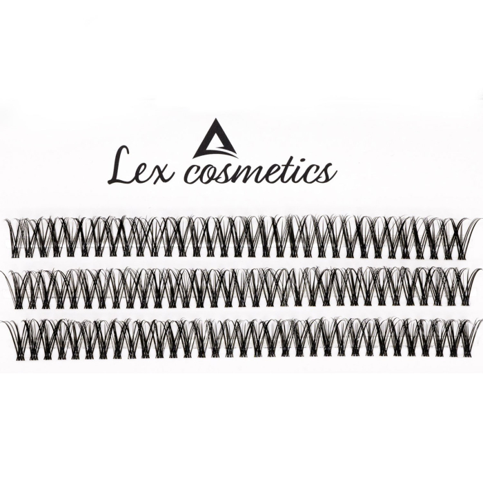 Gene False S1 10mm, Formă V Perfect Echilibrată 3D, Lungime Ideală, Lex Cosmetics [3]