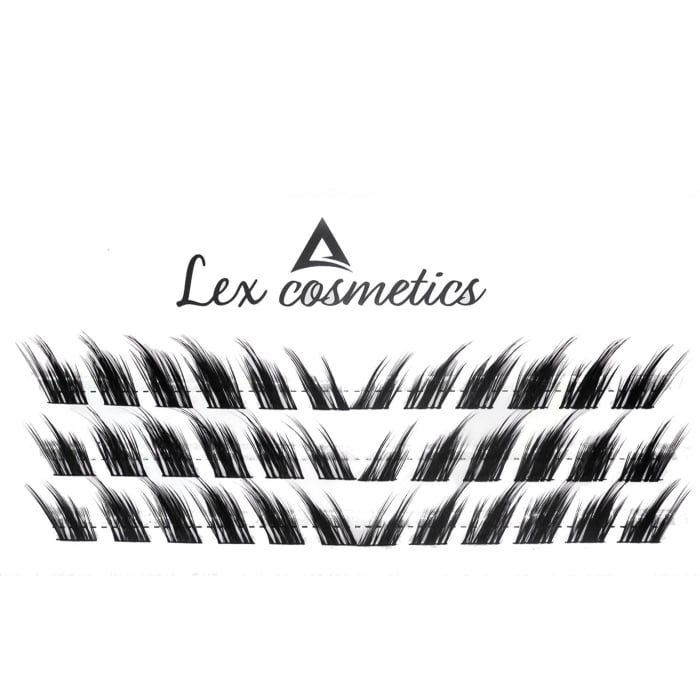 Gene False S9 Foxy Eyes, Efect Pisică 3D, Fibre de Mătase Premium, Lex Cosmetics [3]
