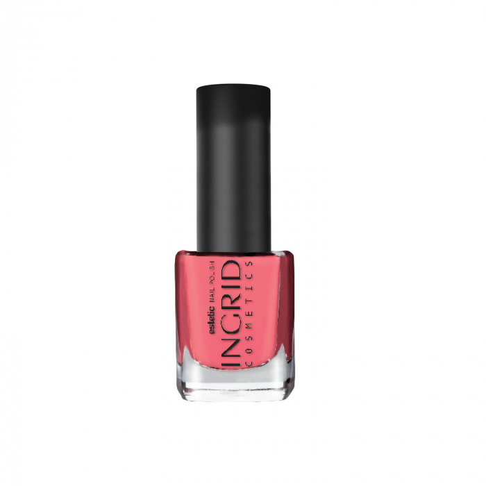Lac de unghii Estetic Ingrid Cosmetics, 017 roz inchis, 10 ml [1]