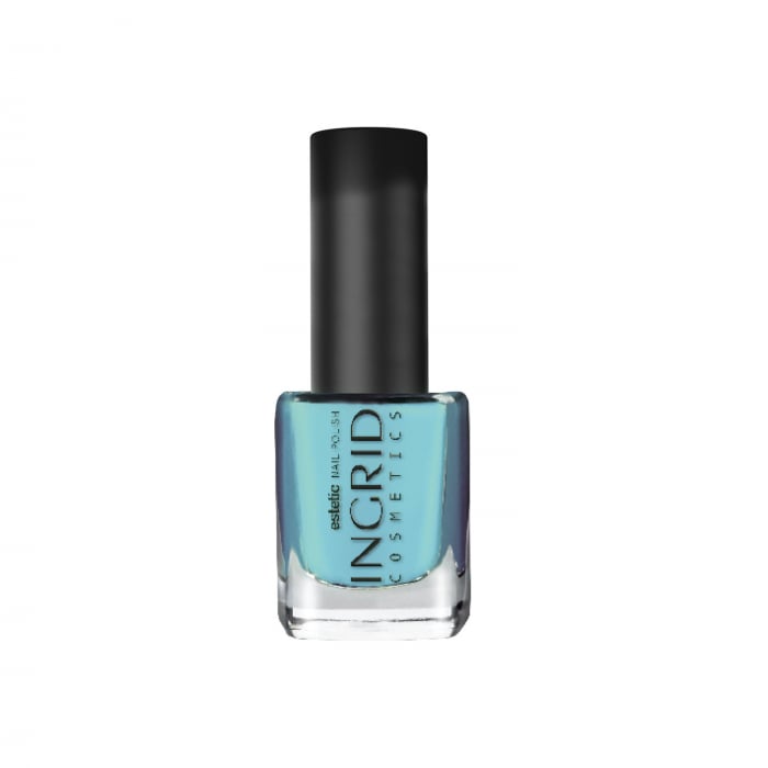 Lac de unghii Estetic Ingrid Cosmetics, 087 turcoaz, 10 ml [1]