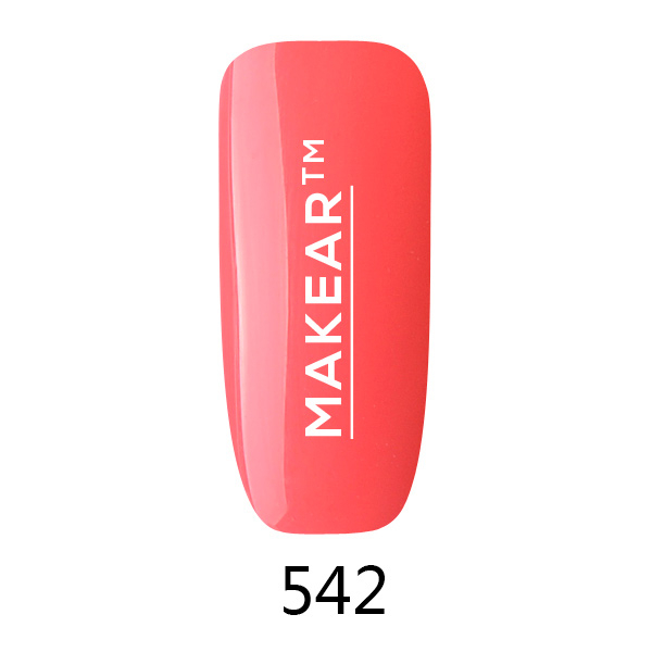 Lac de unghii semipermanent Lollipop Makear, 542 corai, 8 ml [2]