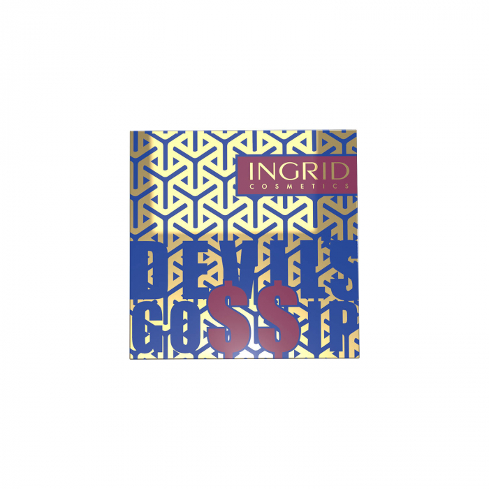 Paleta de farduri de pleoape DEVIL'S GOSSIP Ingrid Cosmetics, 10 g [2]